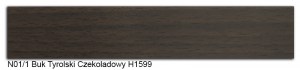 N01-1 Buk Tyrolski Czekoladowy H1599 SLIDE SMALL